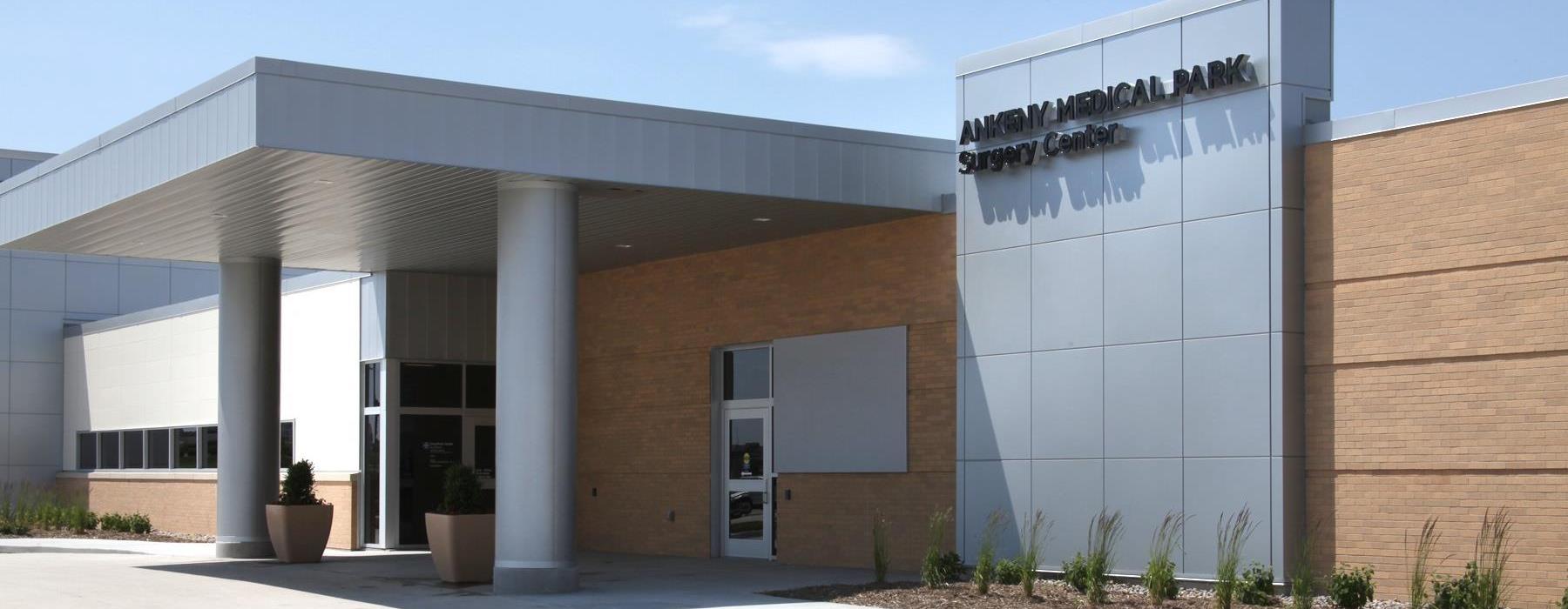 front of ankeny medical park surgery center